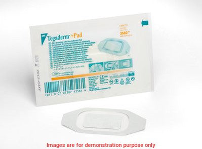 Dressing Transparent Non Adherent Absorbent Pad 5 X 7Cm Tegagerm+Pad3M