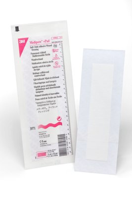 Drsg,Pad Soft Cloth 3 1/2 X 10In3M