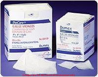 Ducare Woven Gauze Sponge 3In X 3In, 12 Ply, SterileDerma Science
