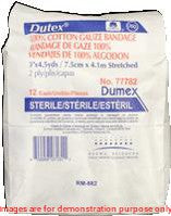 Dutex 100% Cotton 2 Ply Conforming Bandage 3In X 4.1YdsDerma Science