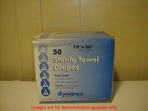 Dynarex Disposable Towel Drape - Sterile.Dynarex