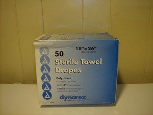 Dynarex Disposable Towel Drape - Sterile.Dynarex