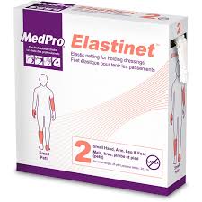 Elastinet Dressing, Size 2, Small Hand/Arm/Leg/Foot, Latex-Free, Ea/1AMG