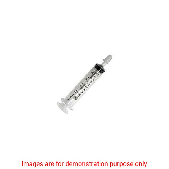 Enteral Safe Feeding Syringe, Orange Tipped, Non Sterile, 10CcCanadien Hospital Specialties