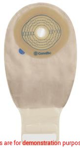 Esteem Stomahesive Drainable Pouch Transparent With Filter, Cut-To-Fit 60/70Mm (2-2/5" X 2-3/4")Convatec