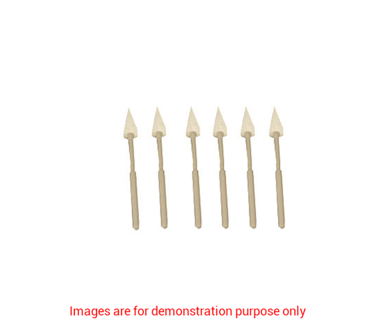 Eye Spear Fine-Pore Dissector Compressed Cellulose Extreme Absorbency Non-Linting Sterile X-Ray DetectableDeRoyal