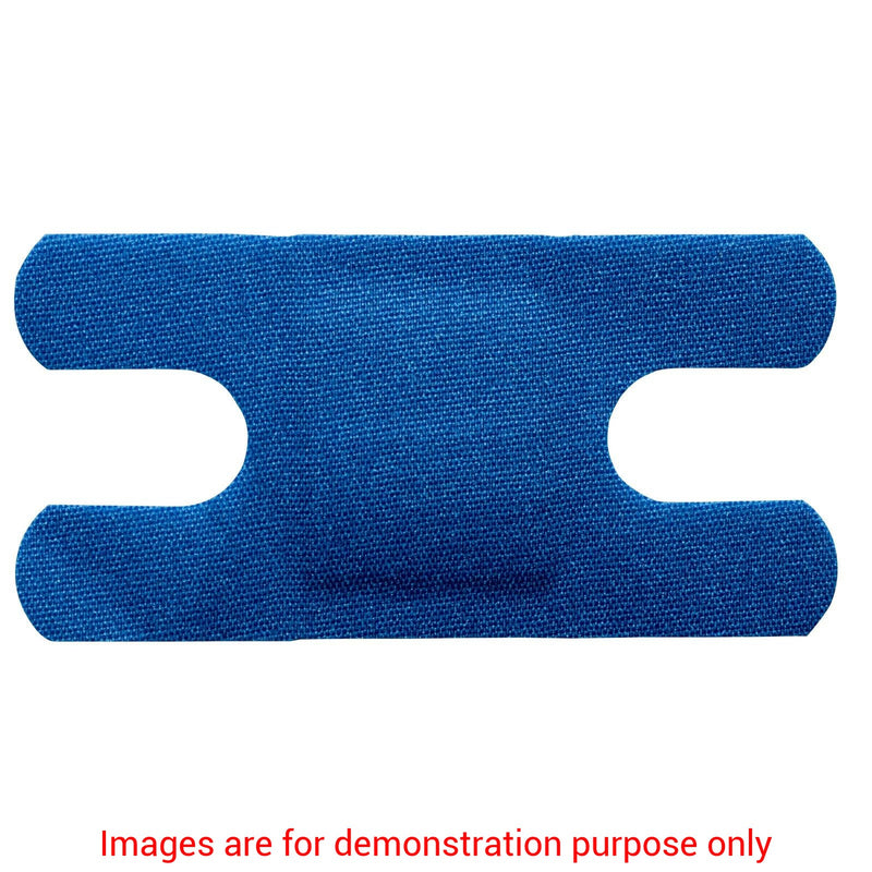 Fabric Knuckle Bandage, Metal Detectable, BlueDerma Science