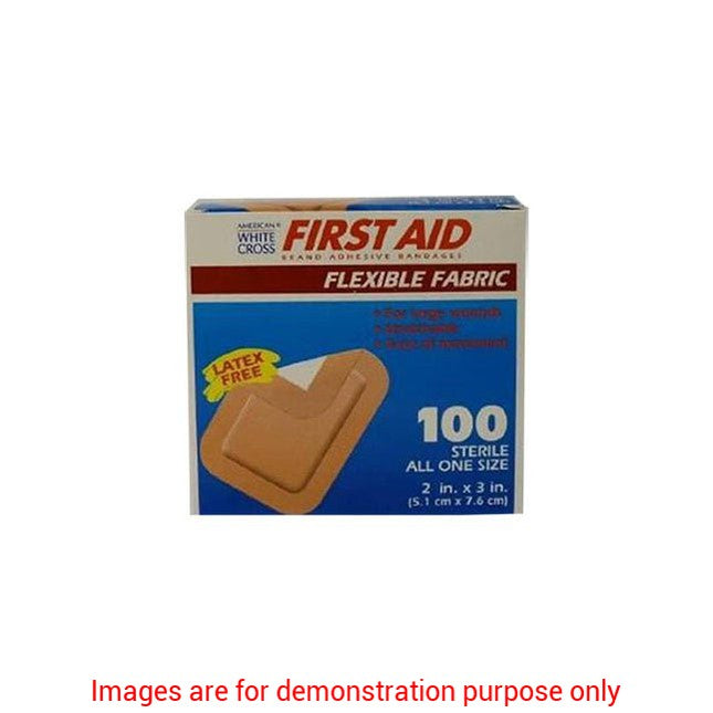 First Aid Flexible Adhesive Bandage, 2" X 3"Derma Science