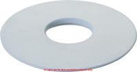 Flexible Flat Mounting Ring, 1In Opening, 3 3/4In Diameter, Green Neoprene RubberMarlen