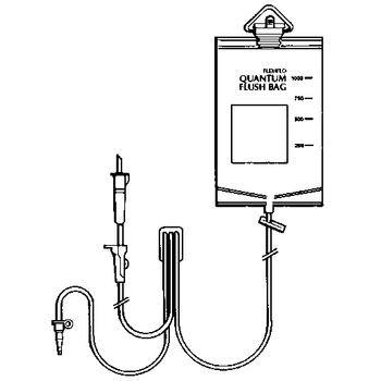 Flexiflo Quantum Pump Set W/ Piercing Pin And Flush Bag (Non-Returnable)Ross Abbott