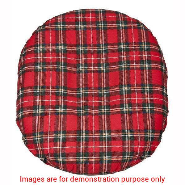 Foam Invalid Cushion Plaid 18InAirway