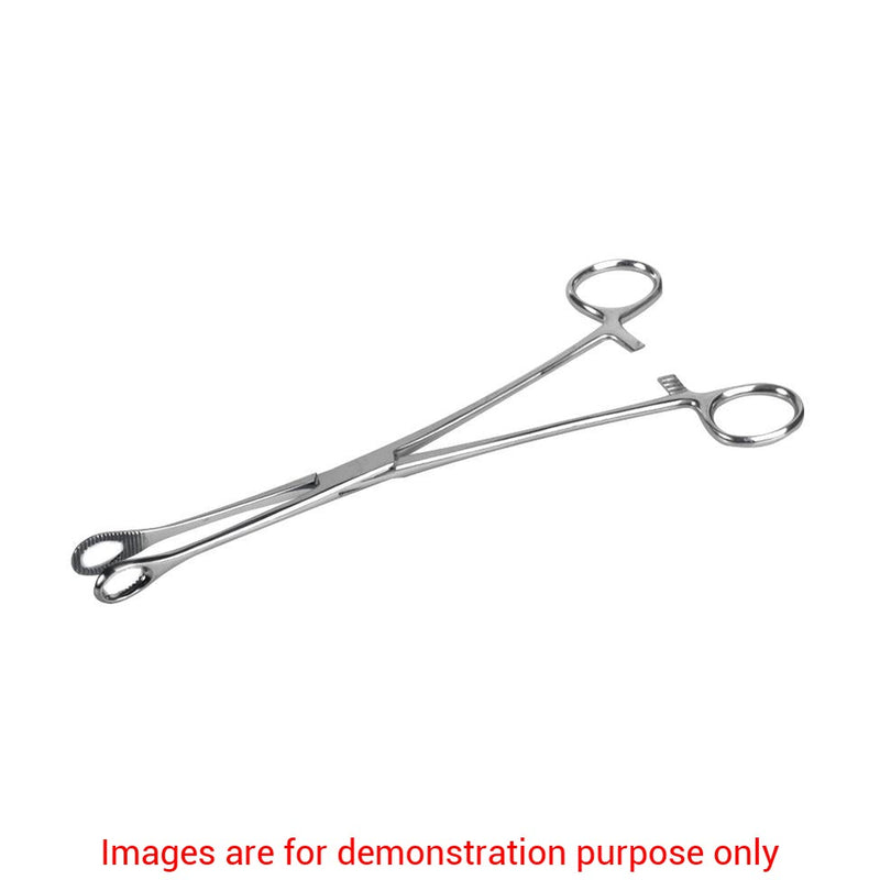 Foerster Sponge Forcep 9.5", Straight. Stainless Steel Floor Grade, Single Use In Sterile Pack Tray.Medline