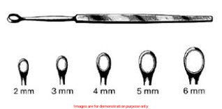 Fox Dermal Ear Curette, 14Cm 2 Mm, Ea/1AMG