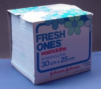 Fresh Ones Washcloths Small (25Cm X 30Cm)Johnson & Johnson Systagenix
