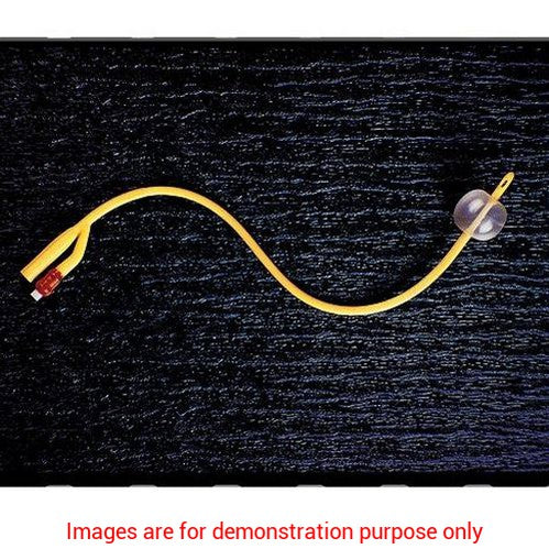 Gold Silicone Coated 3-Way Foley Catheter, 22Fr 30CcRusch Teleflex
