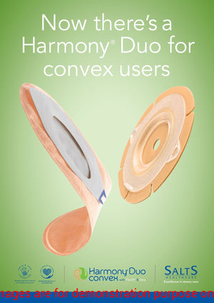 Harmony Duo Convex Flange, Fits Pouches 1350, Precut 25MmSalts Argyle Medical