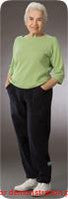 Hipsters Sweatpants With Protective Pads, Size Xxl, Navy BluePosey