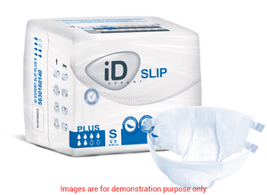 Id Slip Plus Small, (19"-35"), 1800Ml Absorbency.ID