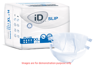 Id Slip Plus X- Large, (47"-67"), 3200Ml Absorbency.ID