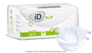 Id Slip Super, Medium, (31"-49"), 3600 Ml Absorbency.ID