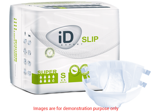 Id Slip Super, Small, (19"-35"), 2100 Ml Absorbency.ID