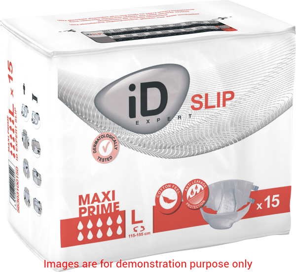 Id Slip Tbs Maxi Prime, Large, (45"-61"), 4880 Ml Absorbency.ID