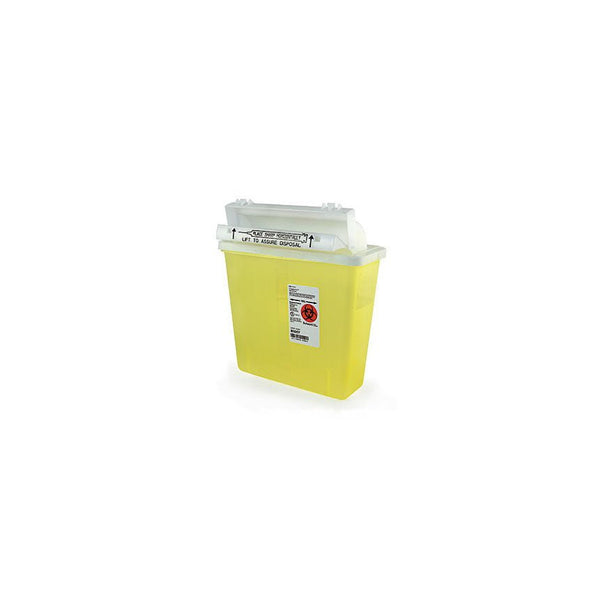 In -Room Sharpsafety Sharps Container -Yellow 5QtCovidien / Medtronic