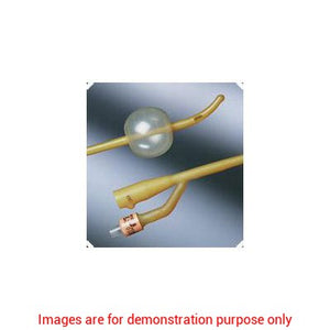 Infection Control 2-Way Foley Silver/Hydro Coated Cath 20Fr 5Cc, CoudeBard