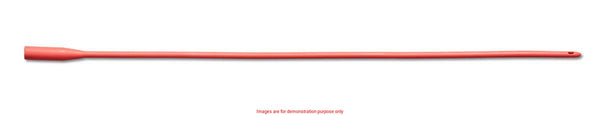 Intermittent Red Rubber Latex Catheter, Size 10Fr 16InMedline