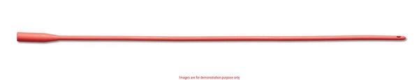 Intermittent Red Rubber Latex Catheter, Size 12Fr 16InMedline