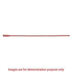 Intermittent Red Rubber Latex Catheter, Size 14Fr 16InMedline