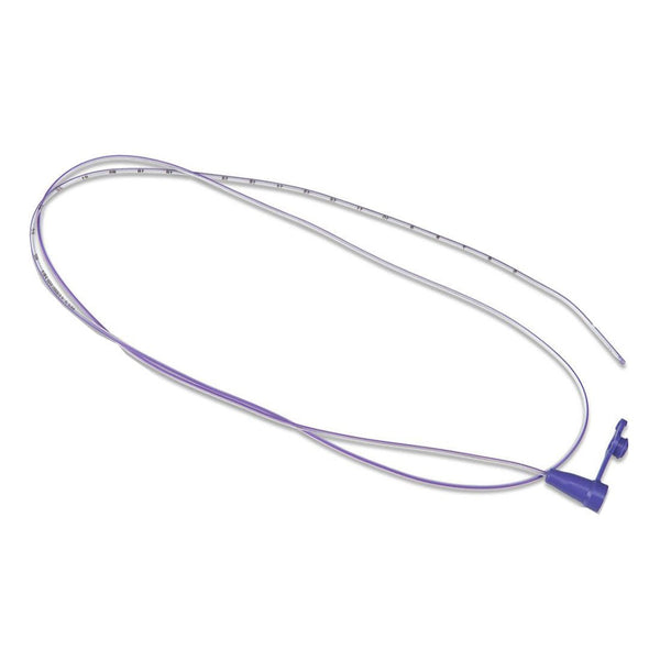 Kangaroo Purple Polyurethane Feeding Tube With Safe Enteral Connections 8 Fr 42 InCovidien / Medtronic