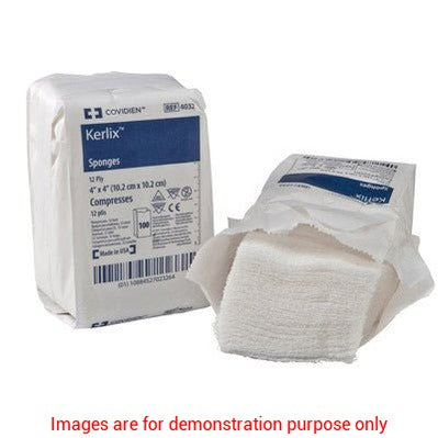 Kerlix Sponge 4 X 4In, Non Sterile, 16PlyCovidien / Medtronic