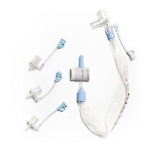 Kimvent Closed Suction System For Neonatal/Pediatric, 10Fr Elbow W/ Caps, 8In Trach LengthKimberly Clark