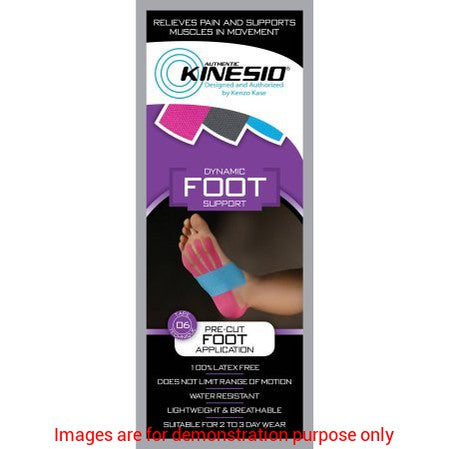 Kinesio Pre-Cut Foot ApplicationKINESIO