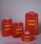 Kit Sharps Container Lockable W/Brackets/Cabinet 0.7Qt Red F/BdBecton Dickinson