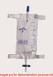 Leg Bag W/ Comfort Straps, 19Oz, SterileMedline