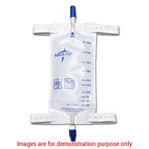 Legbag 16Oz/550Ml, Lf Straps, Antireflux, Twistdrain (No Tubing)Medline