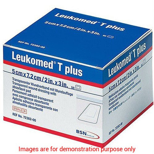 Leukomed Sorbact Antimicrobial Dressing, Post Op, Waterproof, Sterile, 5Cm X 7.2Cm.BSN