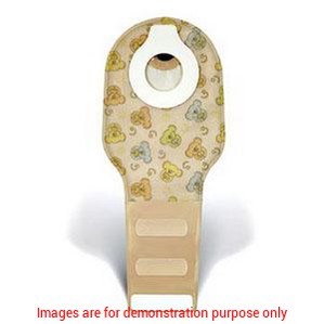 Little Ones, Two-Piece Drainable Pouch With Invisiclose,Transparent 31Mm 1 1/4"Convatec