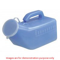 Male Urinal W/ Cover, 1 Quart, Ea/1AMG