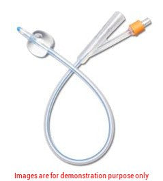 Medline 2 Way Foley Catheter, Silicone, 30Cc. 24Fr. Sterile.Medline