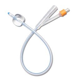 Medline 2 Way Foley Catheter, Silicone, 30Cc. 24Fr. Sterile.Medline