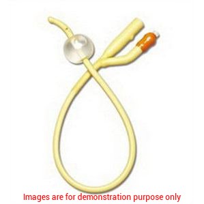 Medline Coude Foley Cath - Silicone Elastomer - 2-Way Sterile - 5-10 Cc (14Fr)Medline