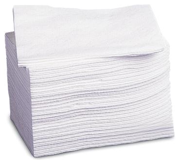 Medline Deluxe Dry Disposable Washcloths, White 10" X 13".Medline