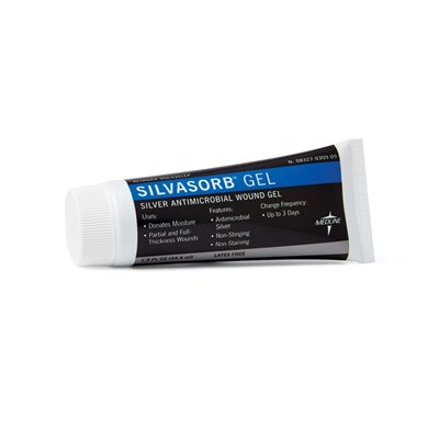 Medline Silvasorb Antimicrobial Wound Gel W/Silver 1.5Oz TubeMedline