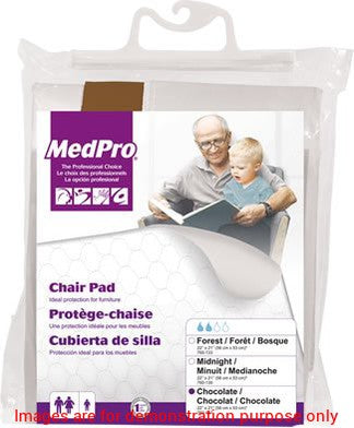 Medpro Chair Pad, Chocolate, 21" X 22", Ea/1AMG
