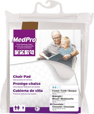 Medpro Chair Pad, Chocolate, 21" X 22", Ea/1AMG