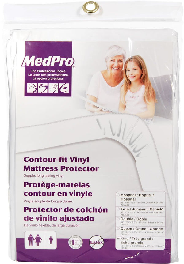 Medpro Contour Mattress Protector, King, Ea/1AMG