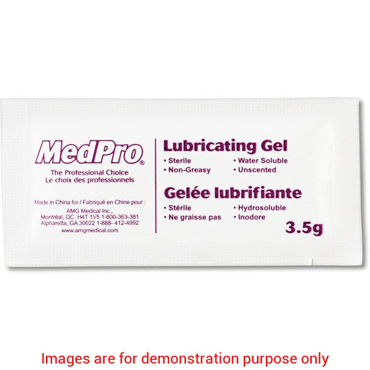 Medpro Lubbricating Gel, 3.5G, Sterile, Bx/144AMG
